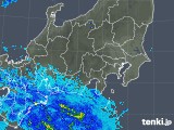 2020年02月29日の関東・甲信地方の雨雲レーダー