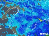 2020年02月29日の奈良県の雨雲レーダー