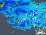 2020年02月29日の長崎県(五島列島)の雨雲レーダー