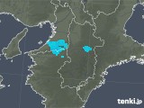 2020年03月13日の奈良県の雨雲レーダー