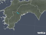 2020年03月21日の高知県の雨雲レーダー