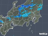 2020年03月22日の関東・甲信地方の雨雲レーダー