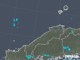 2020年04月03日の島根県の雨雲レーダー