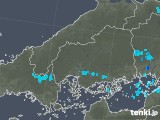 2020年04月03日の広島県の雨雲レーダー