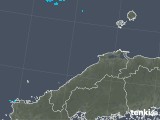 2020年04月07日の島根県の雨雲レーダー