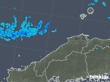 2020年04月08日の島根県の雨雲レーダー