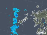 2020年04月15日の長崎県(五島列島)の雨雲レーダー