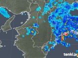 2020年04月17日の奈良県の雨雲レーダー