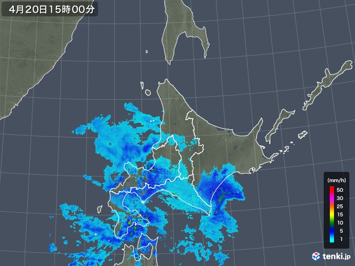 レーダー 札幌 雨雲 【一番詳しい】北海道札幌市 周辺の雨雲レーダーと直近の降雨予報