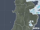 2020年06月03日の秋田県の雨雲レーダー