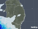 2020年06月14日の岩手県の雨雲レーダー