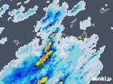 2020年06月25日の沖縄県の雨雲レーダー