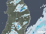 2020年06月28日の岩手県の雨雲レーダー