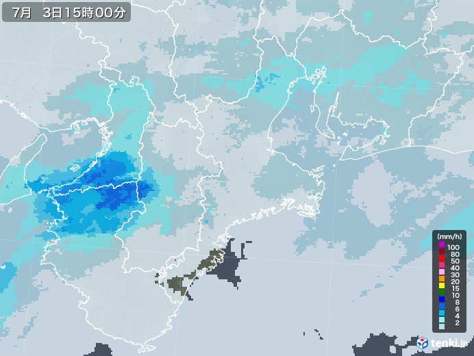 雨雲 レーダー 市 伊勢