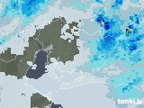 2020年07月04日の愛知県の雨雲レーダー