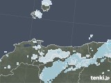 2020年07月04日の鳥取県の雨雲レーダー