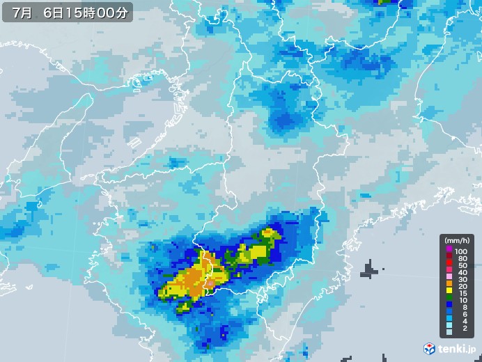 奈良 県 天気 レーダー