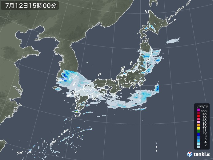 札幌市 雨雲レーダー