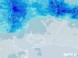 2020年07月13日の愛知県の雨雲レーダー