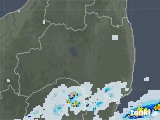 2020年07月22日の福島県の雨雲レーダー