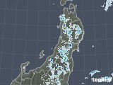 2020年08月01日の東北地方の雨雲レーダー