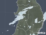 2020年08月07日の秋田県の雨雲レーダー