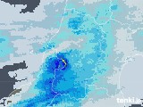 2020年08月08日の山形県の雨雲レーダー
