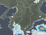 2020年08月09日の奈良県の雨雲レーダー