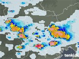 2020年08月12日の埼玉県の雨雲レーダー