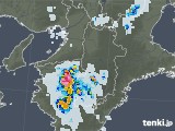 2020年08月21日の奈良県の雨雲レーダー