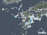 2020年08月23日の九州地方の雨雲レーダー