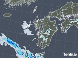 2020年08月24日の九州地方の雨雲レーダー