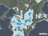 2020年08月29日の奈良県の雨雲レーダー