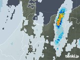 2020年09月09日の富山県の雨雲レーダー