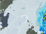 2020年09月09日の大阪府の雨雲レーダー