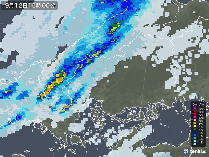 レーダー 雨雲 予報 天気 広島 広島県の天気予報・雨雲レーダーとライブカメラ