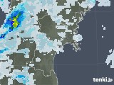 2020年09月14日の宮城県の雨雲レーダー