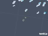 2020年09月18日の沖縄県(南大東島)の雨雲レーダー