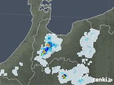 2020年09月24日の富山県の雨雲レーダー