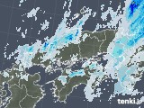 2020年09月25日の中国地方の雨雲レーダー