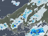 2020年09月30日の広島県の雨雲レーダー