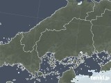 2020年10月03日の広島県の雨雲レーダー