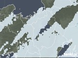 2020年10月07日の滋賀県の雨雲レーダー