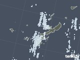 2020年10月08日の沖縄県の雨雲レーダー