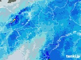 2020年10月09日の奈良県の雨雲レーダー