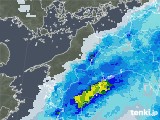 2020年10月09日の愛媛県の雨雲レーダー