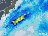 2020年10月09日の高知県の雨雲レーダー