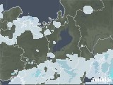 2020年10月10日の滋賀県の雨雲レーダー