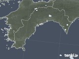 2020年10月12日の高知県の雨雲レーダー