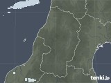 2020年10月14日の山形県の雨雲レーダー